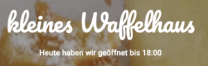 Kleines Waffelhaus